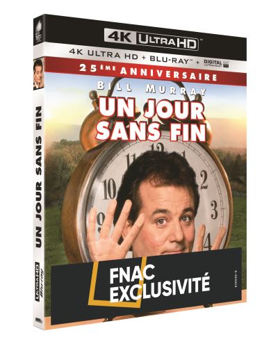 Un jour sans fin 25ème Anniversaire Exclusivité Fnac Blu-ray 4K Ultra HD État correct - 114,51 € Un jour sans fin 25ème Anniversaire Exclusivité Fnac Blu-ray 4K Ultra HD État correct reconditionné disponible sur Fnac