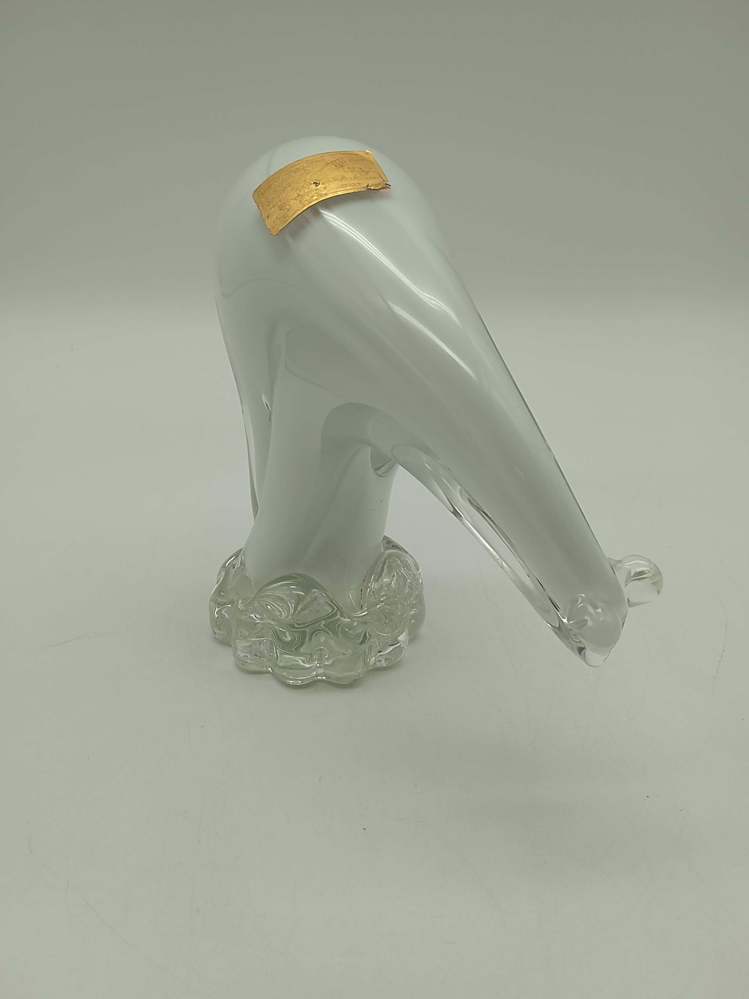 Voir photo 3 de Un ours polaire au design moderne et épuré - MURANO - verre opalin/blanc Un ours polaire au design moderne et épuré - MURANO - verre opalin/blanc Très bon état reconditionné photo 3