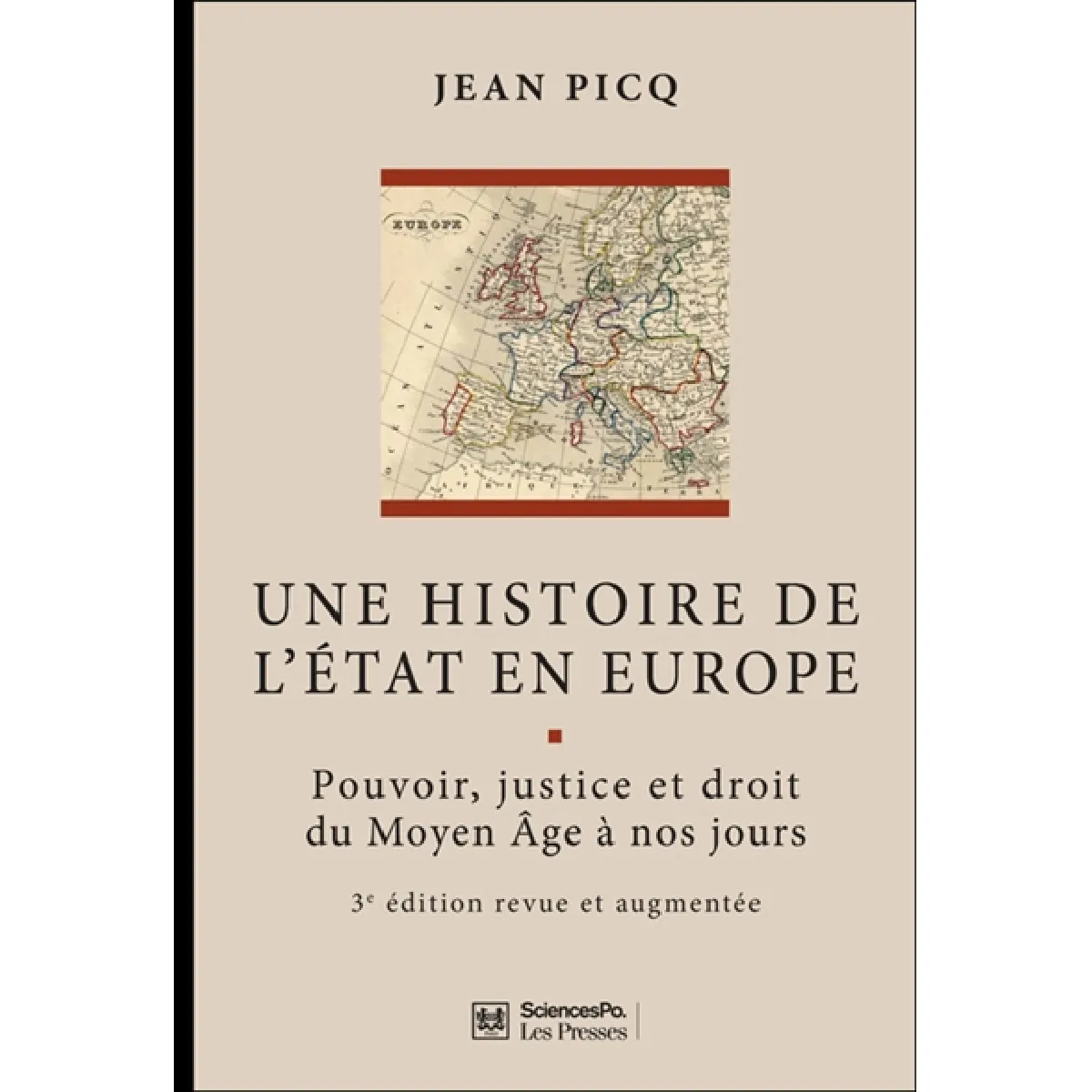 Une histoire de l'Etat en Europe : pouvoir, justice et droit du Moyen Age à nos jours État correct - 17,09 € Une histoire de l'Etat en Europe : pouvoir, justice et droit du Moyen Age à nos jours État correct N/A (Il ne s'agit pas d'une marque reconditionné disponible sur Rue du Commerce Seconde Vie