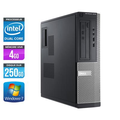 Unité centrale Dell Optiplex 3010 Desktop - Noir - Intel Pentium G870 / 3.10 GHz - RAM 4 Go - HDD 250 Go - DVD - Gigabit Ethernet - Windows 7 Professionnel État correct Dell reconditionné disponible sur Fnac