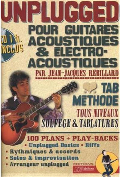Unplugged Methode De Guitares Acoustiques + Cd État correct reconditionné disponible sur Fnac | Dero