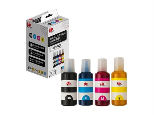 UPrint - Pack de 4 - magenta, cyan, noir, jaune - compatible - boîte de suspension - recharge d'encre (alternative pour : Epson C13T00P640) État correct - 42,99 € UPrint - Pack de 4 - magenta, cyan, noir, jaune - compatible - boîte de suspension - recharge d'encre (alternative pour : Epson C13T00P640) État correct reconditionné disponible sur Fnac
