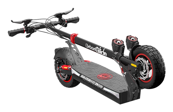 Urbanglide E-CROSS ONE Noir, Rouge 25 km/h 10,4 Ah - Très bon état Très bon état Urbanglide reconditionné disponible sur Pixmania