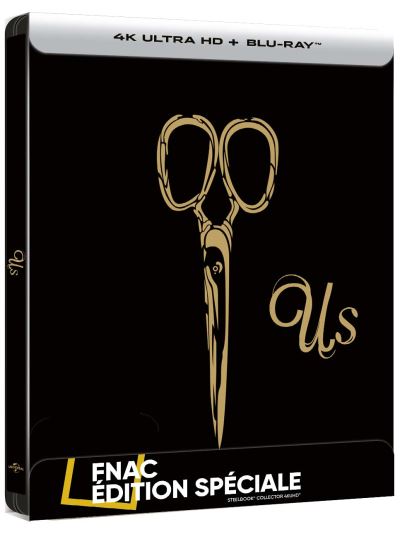Us SteelBook® Edition Spéciale Fnac Blu-ray 4K Ultra HD État correct - 35,15 € Us SteelBook® Edition Spéciale Fnac Blu-ray 4K Ultra HD État correct reconditionné disponible sur Fnac