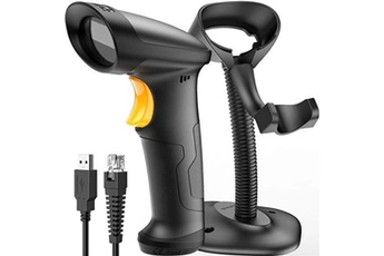 Usb lecteur de code-barres avec support, douchette filaire Bon état - 19,99 € Usb lecteur de code-barres avec support, douchette filaire Bon état reconditionné disponible sur Darty