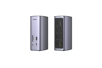 USBC Multifunction Docking Station Pro Gris Très bon état Ugreen reconditionné disponible sur Darty