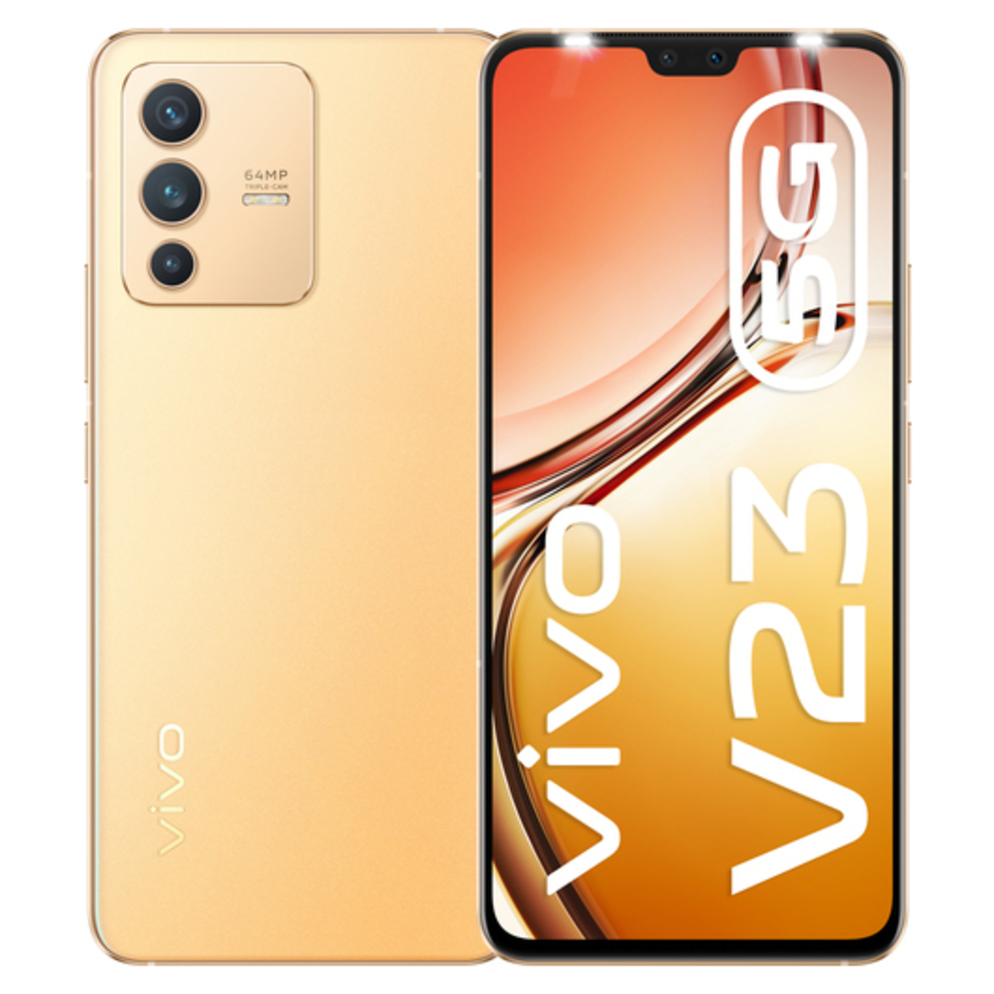 V23 (5G) 256 Go, Or, Débloqué - Excellent état Parfait état Vivo reconditionné disponible sur Pixmania | Dero