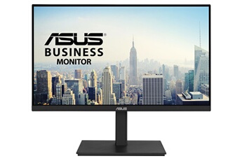 VA27ECPSN - Ecran LED - 27" - 1920 x 1080 Full HD (1080p) @ 75 Hz - IPS - 300 cd/m² - 1000:1 - 5 ms - HDMI, DisplayPort, USB-C - haut-parleurs - noir Bon état Asus reconditionné disponible sur Darty