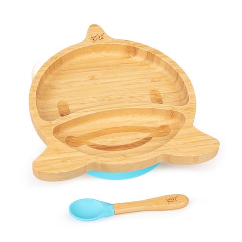 Vaisselle pour enfants assiette en bambou, cuillère 250 ml et ventouse 18 x 18 cm - Bleu État correct - 19,99 € Vaisselle pour enfants assiette en bambou, cuillère 250 ml et ventouse 18 x 18 cm - Bleu État correct reconditionné disponible sur Fnac