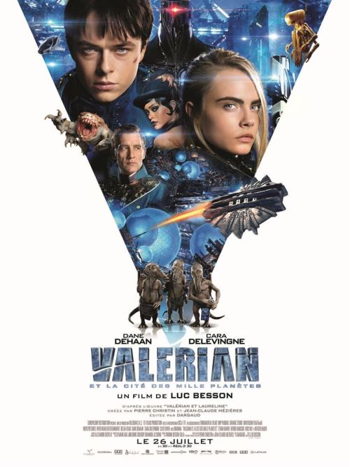 Valérian Et La Cité Des Mille Planètes AFFICHE CINEMA ORIGINALE État correct N/A reconditionné disponible sur Fnac