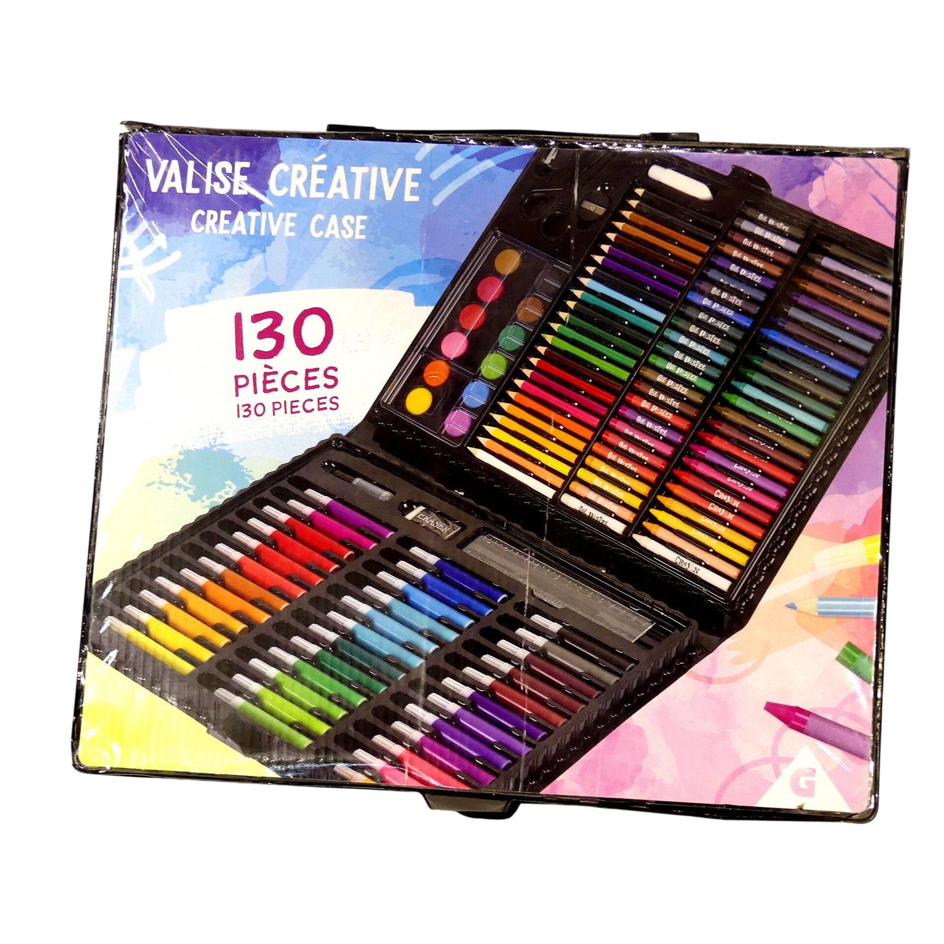 Acheter Valise créative - Feutres - Crayons - Pastels Gras Très bon état - 20,00 € Valise créative - Feutres - Crayons - Pastels Gras Très bon état reconditionné disponible sur Label Emmaüs
