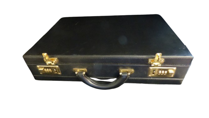 Voir photo 14 de Valise de rangement noire (44,5 X 32 cm) Valise de rangement noire (44,5 X 32 cm) État correct reconditionné photo 14
