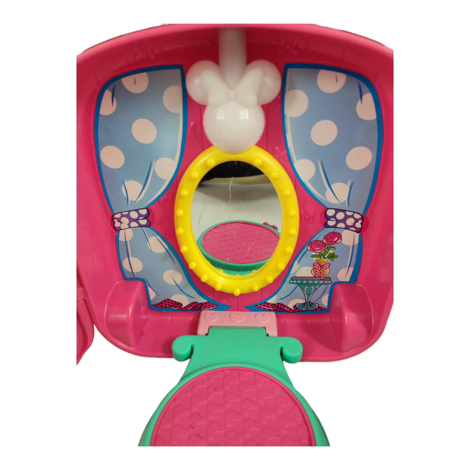 Voir photo 8 de Valise "mode Minnie" musicale de Fisher Price + lot 6 figurines + divers accessoires Valise "mode Minnie" musicale de Fisher Price + lot 6 figurines + divers accessoires Bon état reconditionné photo 8
