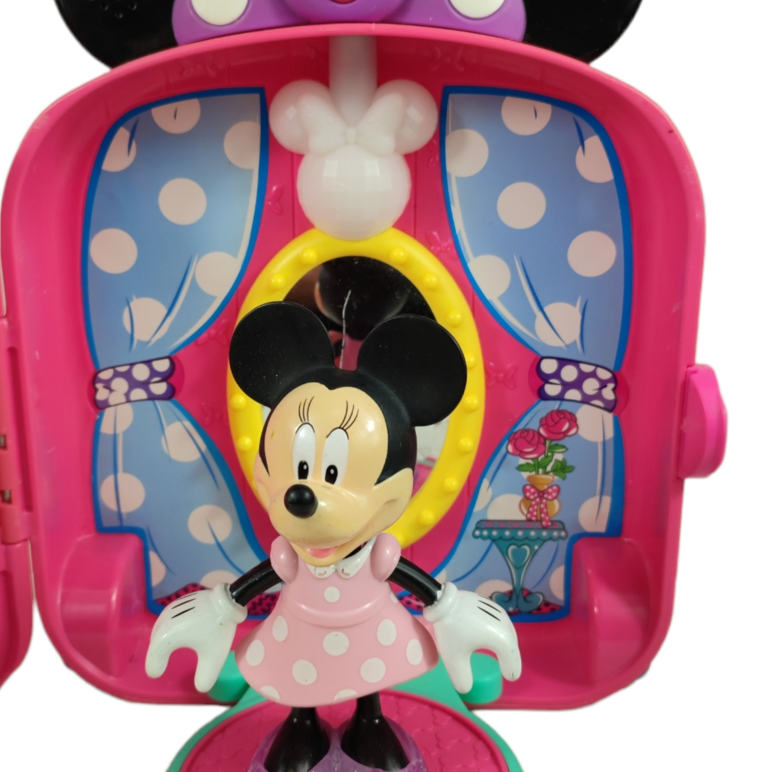 Voir photo 9 de Valise "mode Minnie" musicale de Fisher Price + lot 6 figurines + divers accessoires Valise "mode Minnie" musicale de Fisher Price + lot 6 figurines + divers accessoires Bon état reconditionné photo 9
