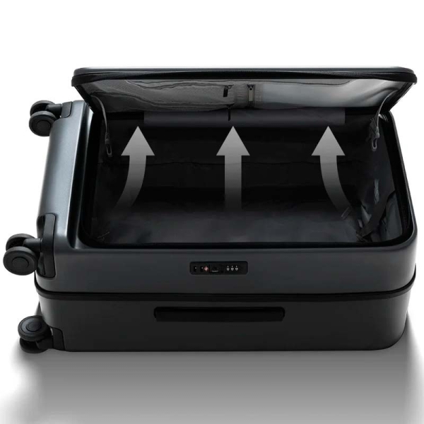 Voir photo 2 de Valise Rigide à Roulettes Ouverture Frontale Xiaomi 20 38,5L - Ouverture Frontale - Poignée Télescopique - Serrure TSA - Couleur Gris - Très bon état | Dero Valise Rigide à Roulettes Ouverture Frontale Xiaomi 20 38,5L - Ouverture Frontale - Poignée Télescopique - Serrure TSA - Couleur Gris - Très bon état Très bon état Xiaomi reconditionné photo 2 | Dero