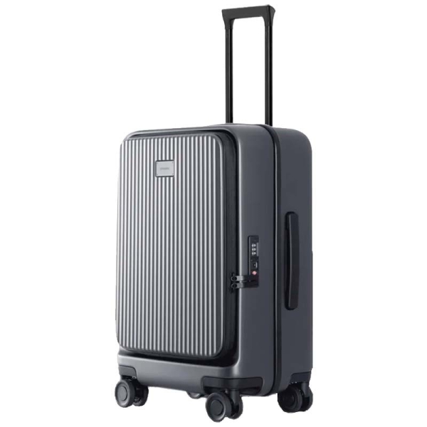 Valise Rigide à Roulettes Ouverture Frontale Xiaomi 20 38,5L - Ouverture Frontale - Poignée Télescopique - Serrure TSA - Couleur Gris - Très bon état Très bon état Xiaomi reconditionné disponible sur Pixmania