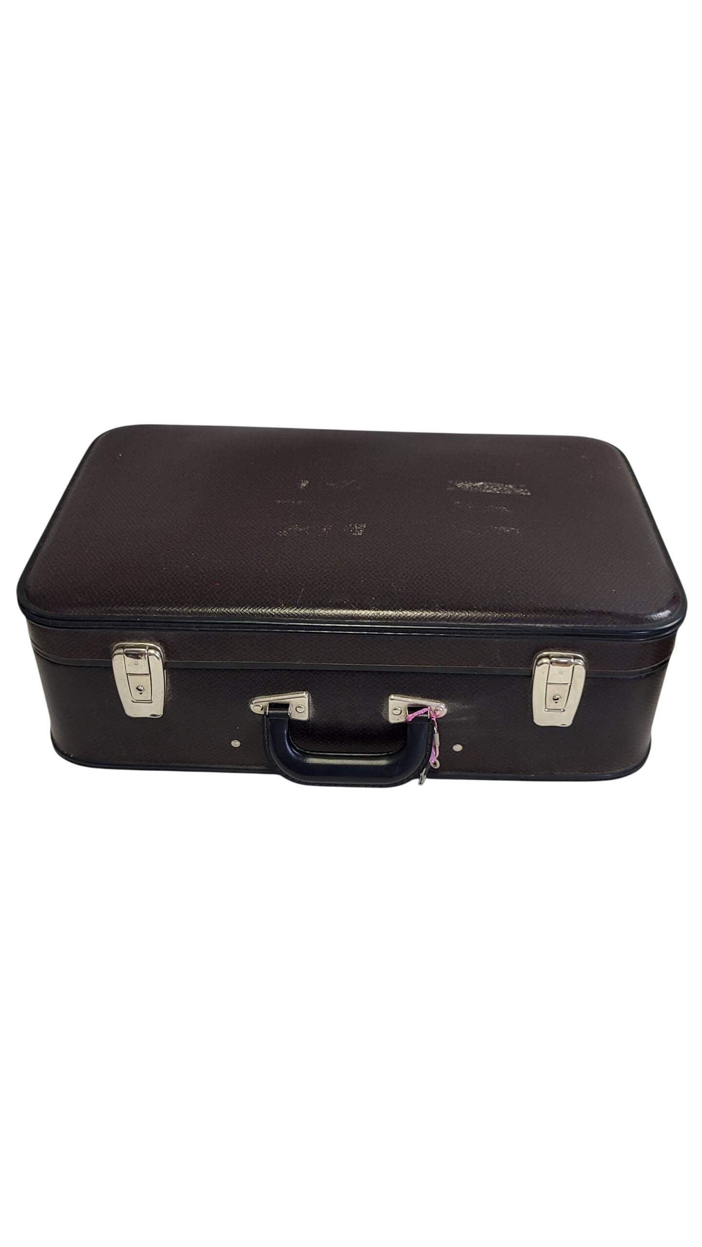 Acheter Valise Vintage en cuir Maron État correct - 22,00 € Valise Vintage en cuir Maron État correct reconditionné disponible sur Label Emmaüs