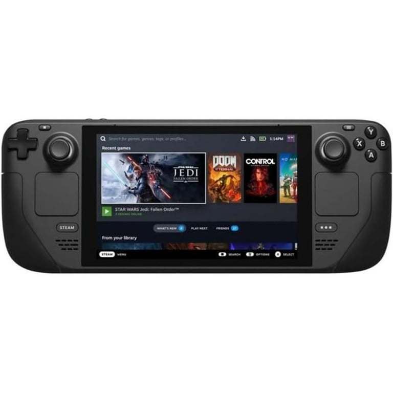 Valve Steam Deck console de jeux portables 18,8 cm (7.4 ) 512 Go Écran tactile Wifi Noir - Bon état Bon état reconditionné disponible sur Pixmania