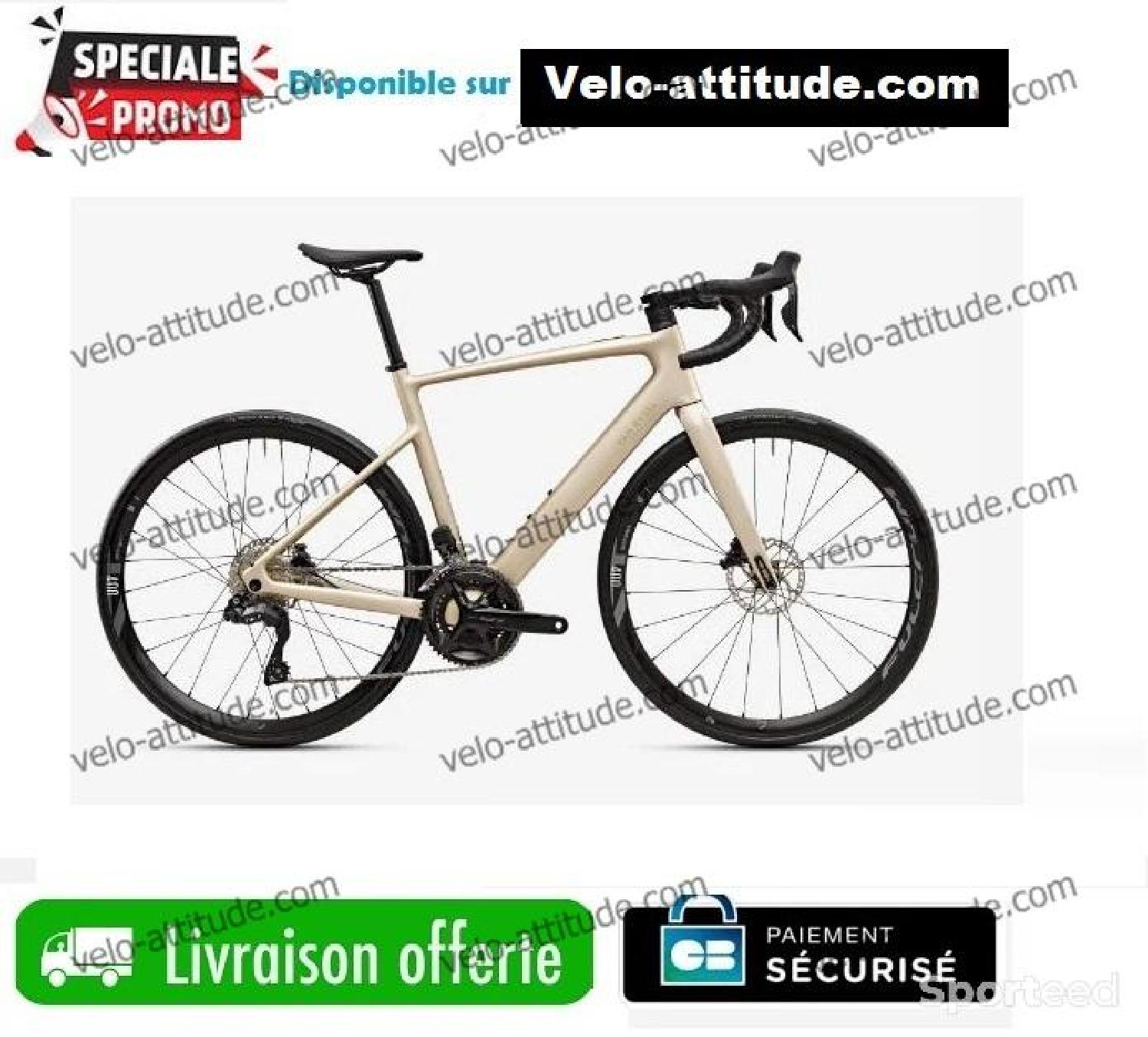VAN RYSEL Vélo route carbone électrique - e-edr cf mahle x20 shimano 105 di2 Comme neuf (c'est déjà la condition standard) Van Rysel reconditionné disponible sur Sporteed
