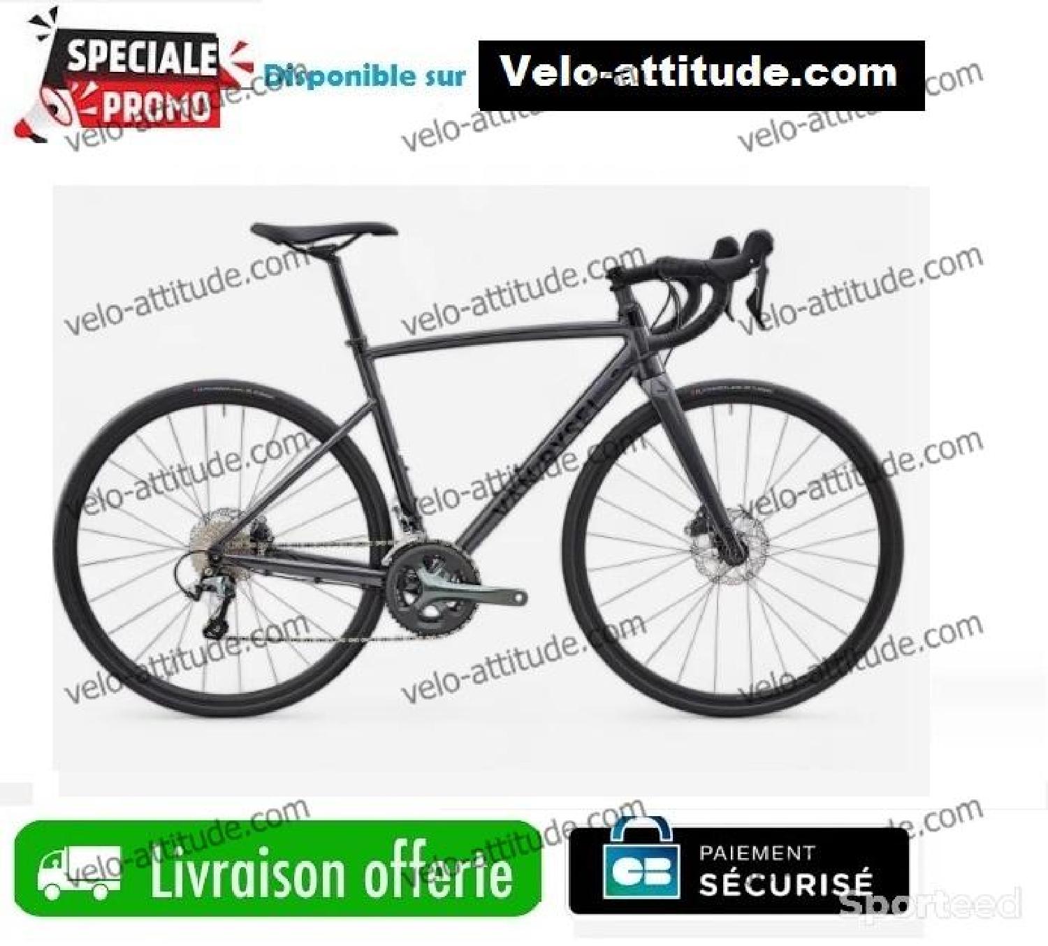 VAN RYSEL Vélo route endurance shimano tiagra 2x10v, ncr af Comme neuf (c'est déjà la condition standard) Van Rysel reconditionné disponible sur Sporteed