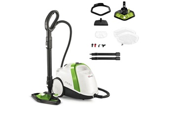 Vaporetto Smart 110 Eco Blanc Vert État correct Polti reconditionné disponible sur Darty