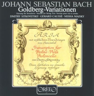 Variations Goldberg BWV 988 État correct reconditionné disponible sur Fnac