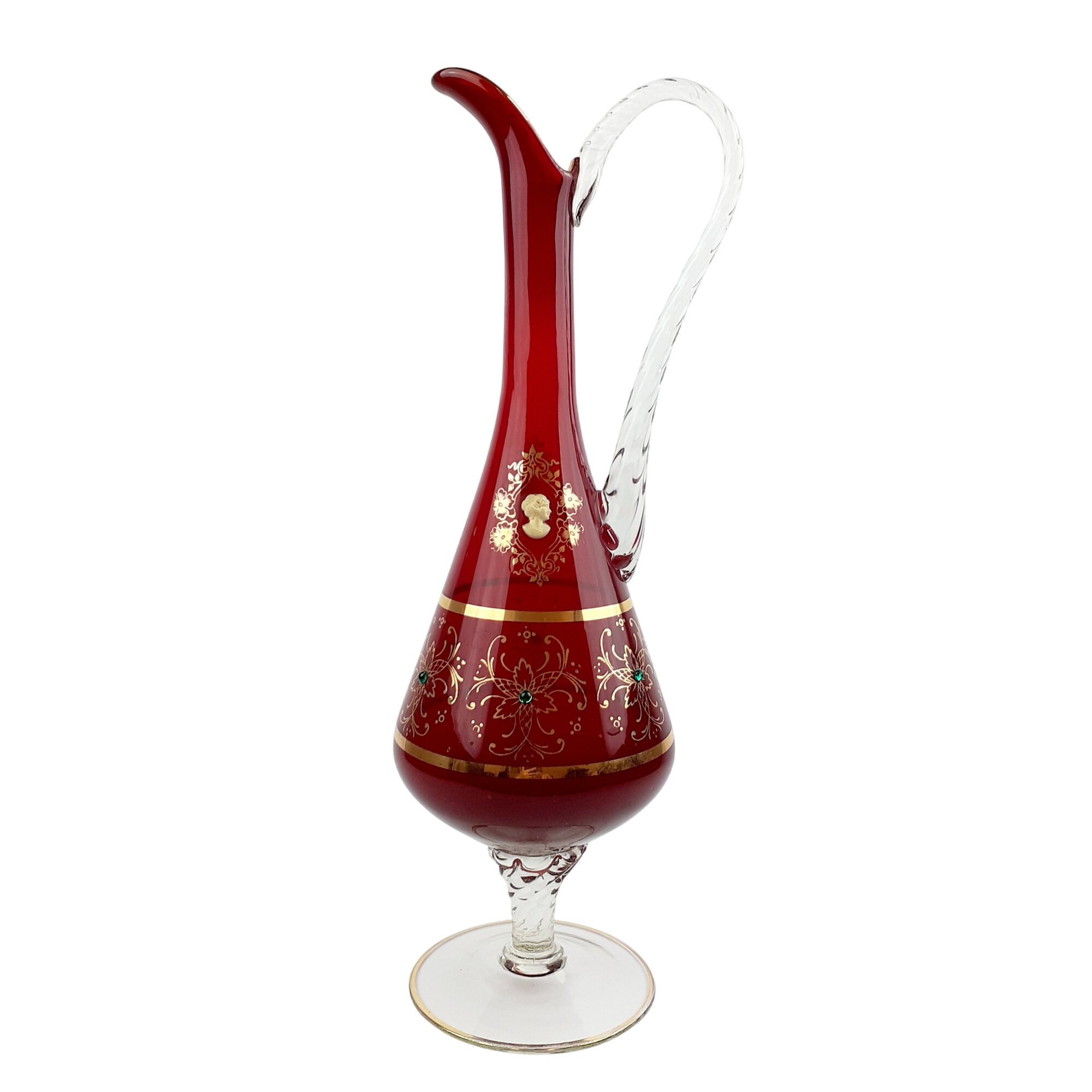 Acheter Vase aiguillère style Murano au Camée Très bon état - 48,00 € Vase aiguillère style Murano au Camée Très bon état reconditionné disponible sur Label Emmaüs