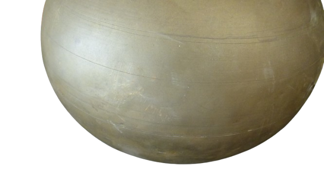 Voir photo 15 de Vase ancien en laiton patiné artisanal Vase ancien en laiton patiné artisanal reconditionné photo 15