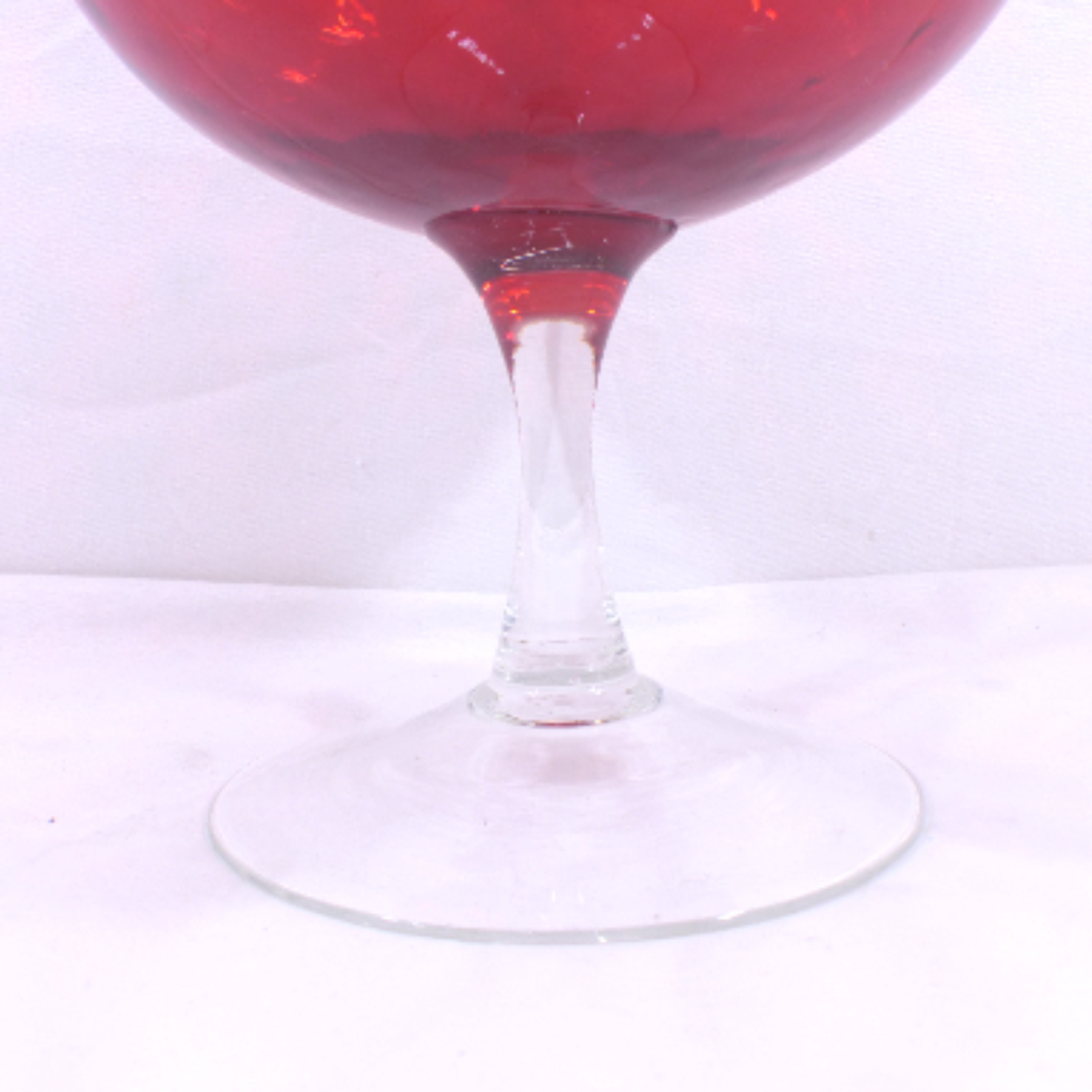 Voir photo 4 de Vase ancien en verre Italien - Empoli Vase ancien en verre Italien - Empoli Bon état reconditionné photo 4
