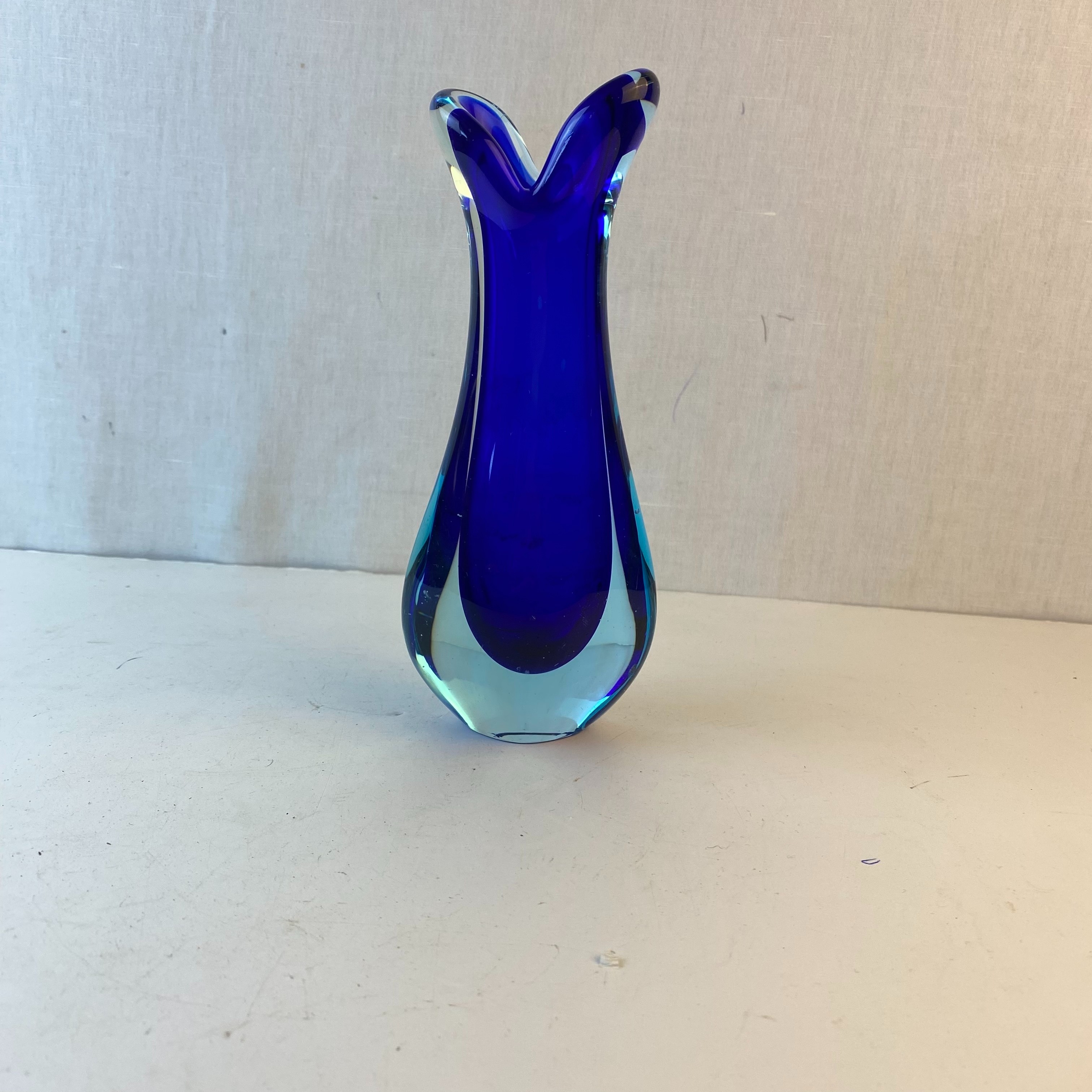 Voir photo 4 de Vase bleu Vase bleu Bon état reconditionné photo 4