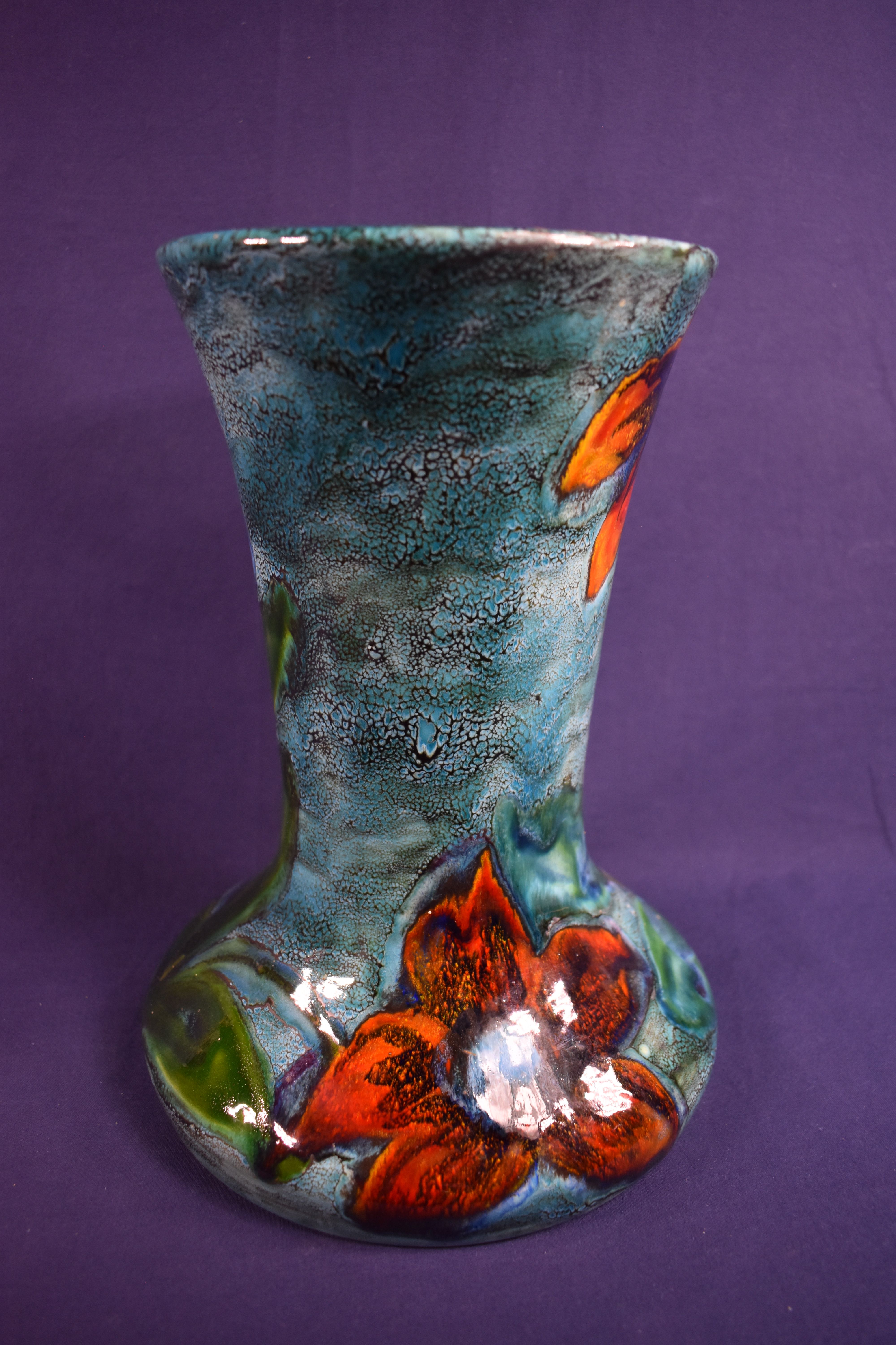 Voir photo 9 de Vase céramique pro-autic, signé RICARD, hauteur 27 et diamètre 19 cm. Vase céramique pro-autic, signé RICARD, hauteur 27 et diamètre 19 cm. Bon état reconditionné photo 9