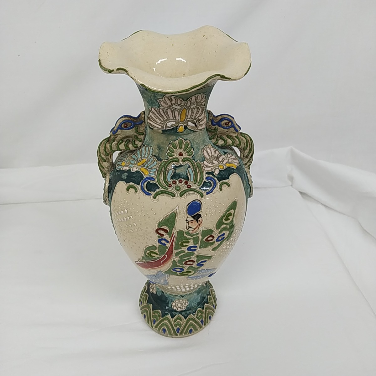 Voir photo 2 de Vase en céramique (décor Japonais) Vase en céramique (décor Japonais) Bon état reconditionné photo 2