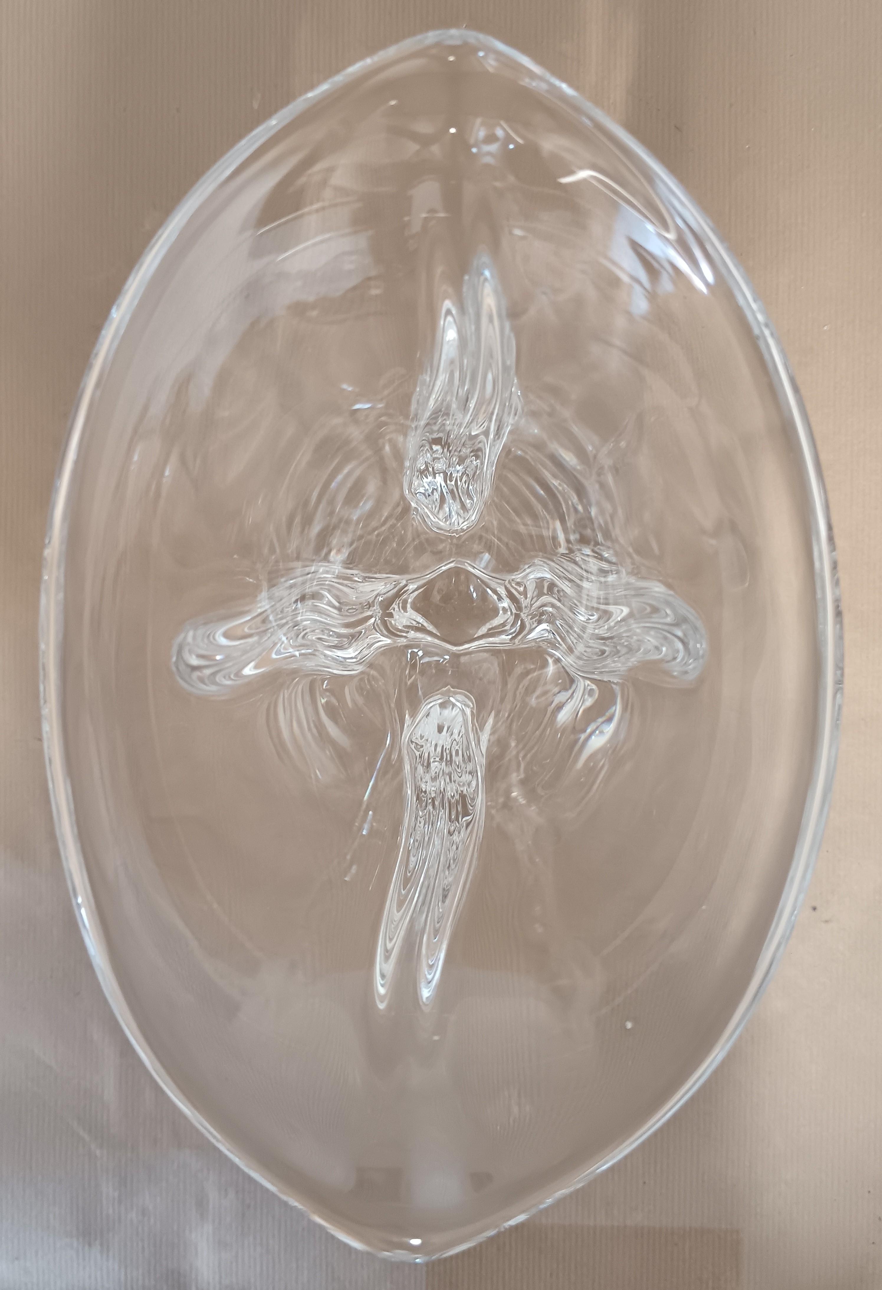 Voir photo 5 de Vase en cristal Art Vannes France Vase en cristal Art Vannes France Bon état reconditionné photo 5