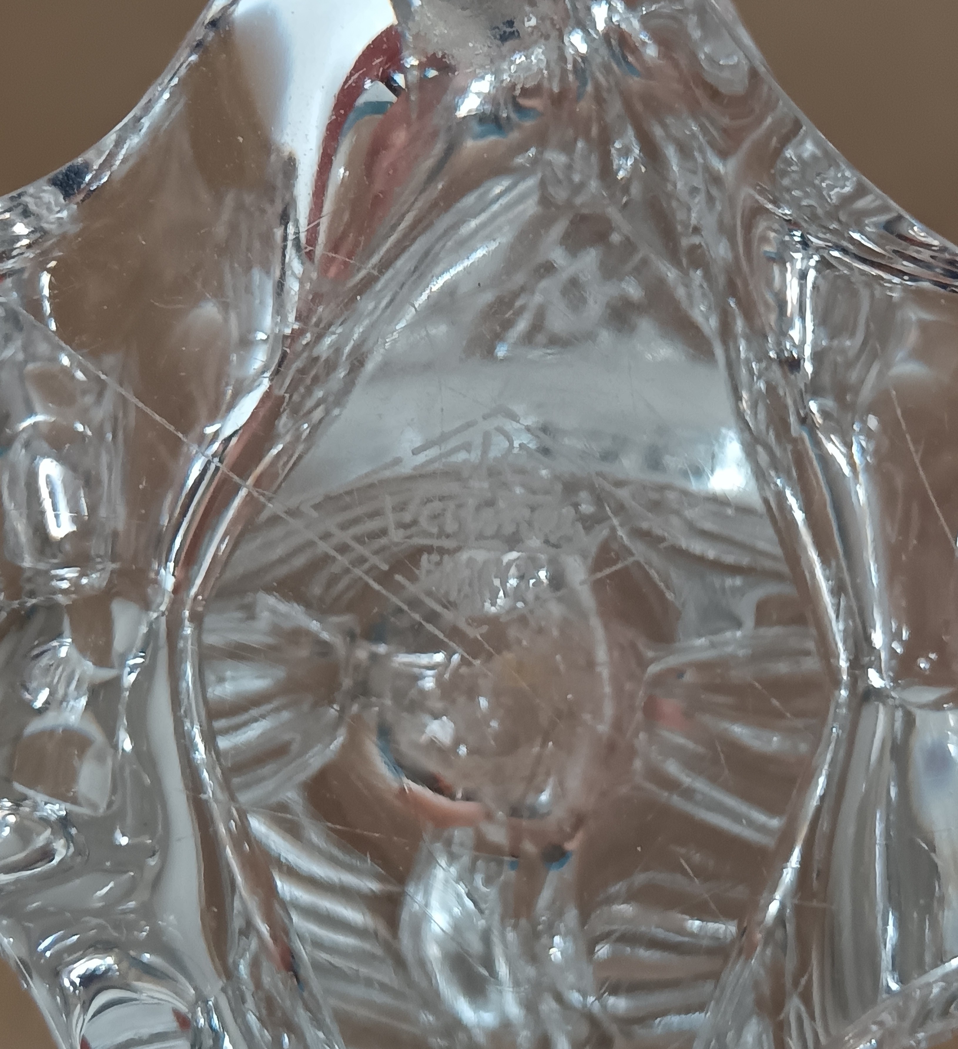 Voir photo 6 de Vase en cristal Art Vannes France Vase en cristal Art Vannes France Bon état reconditionné photo 6