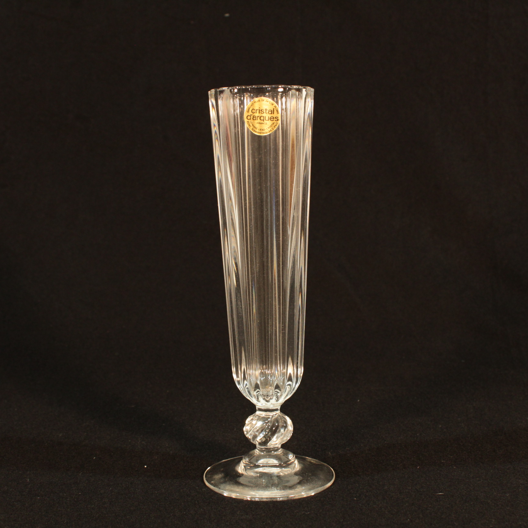 Voir photo 2 de vase en cristal d'arc vase en cristal d'arc Bon état reconditionné photo 2