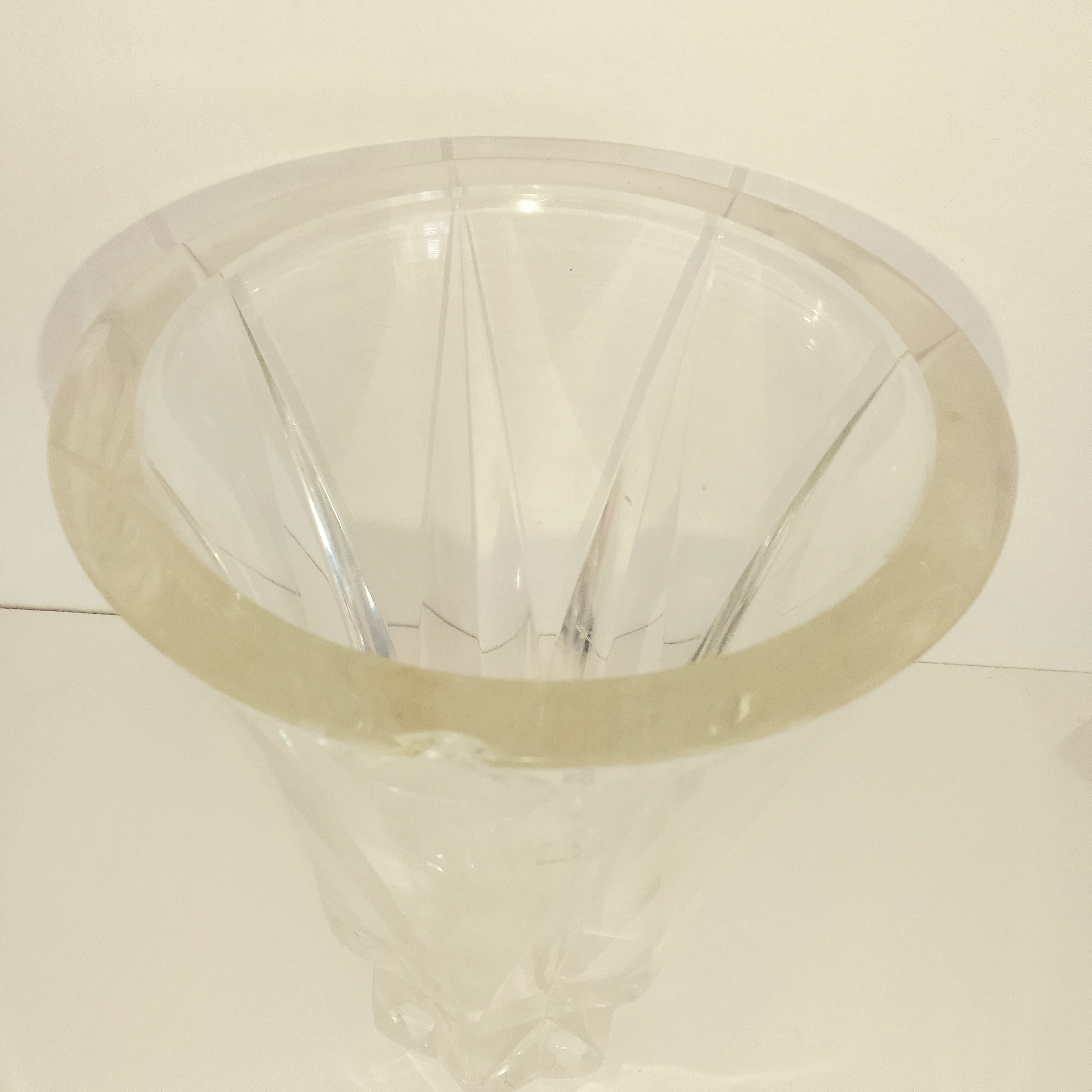 Voir photo 3 de Vase en cristal Vase en cristal reconditionné photo 3