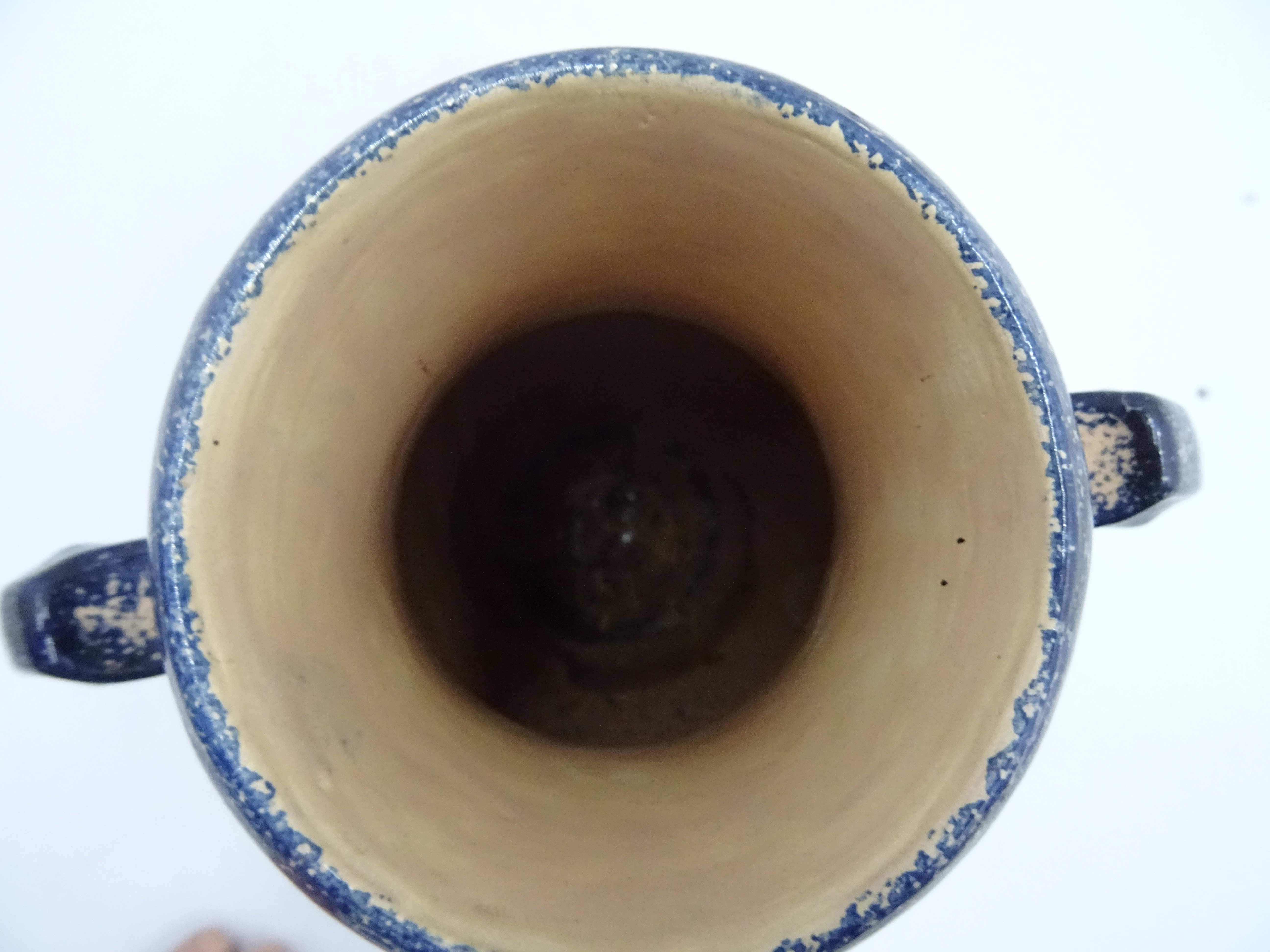 Voir photo 4 de Vase en faïence signé Henriot Quimper Vase en faïence signé Henriot Quimper Bon état reconditionné photo 4