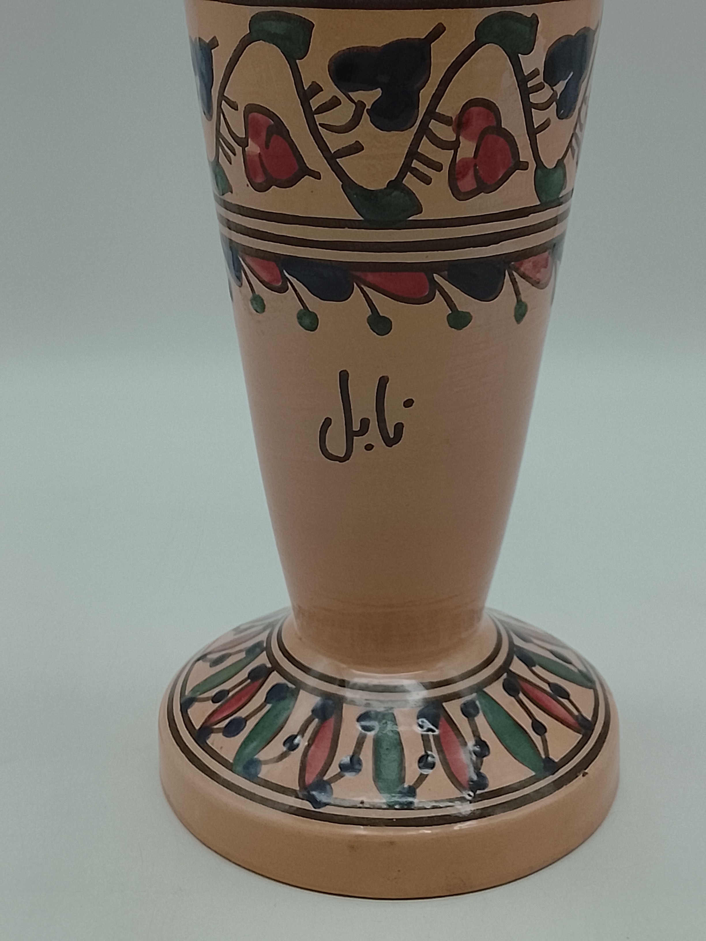 Voir photo 12 de Vase en poterie émaillé - Amphore style Orientale Vase en poterie émaillé - Amphore style Orientale Très bon état reconditionné photo 12