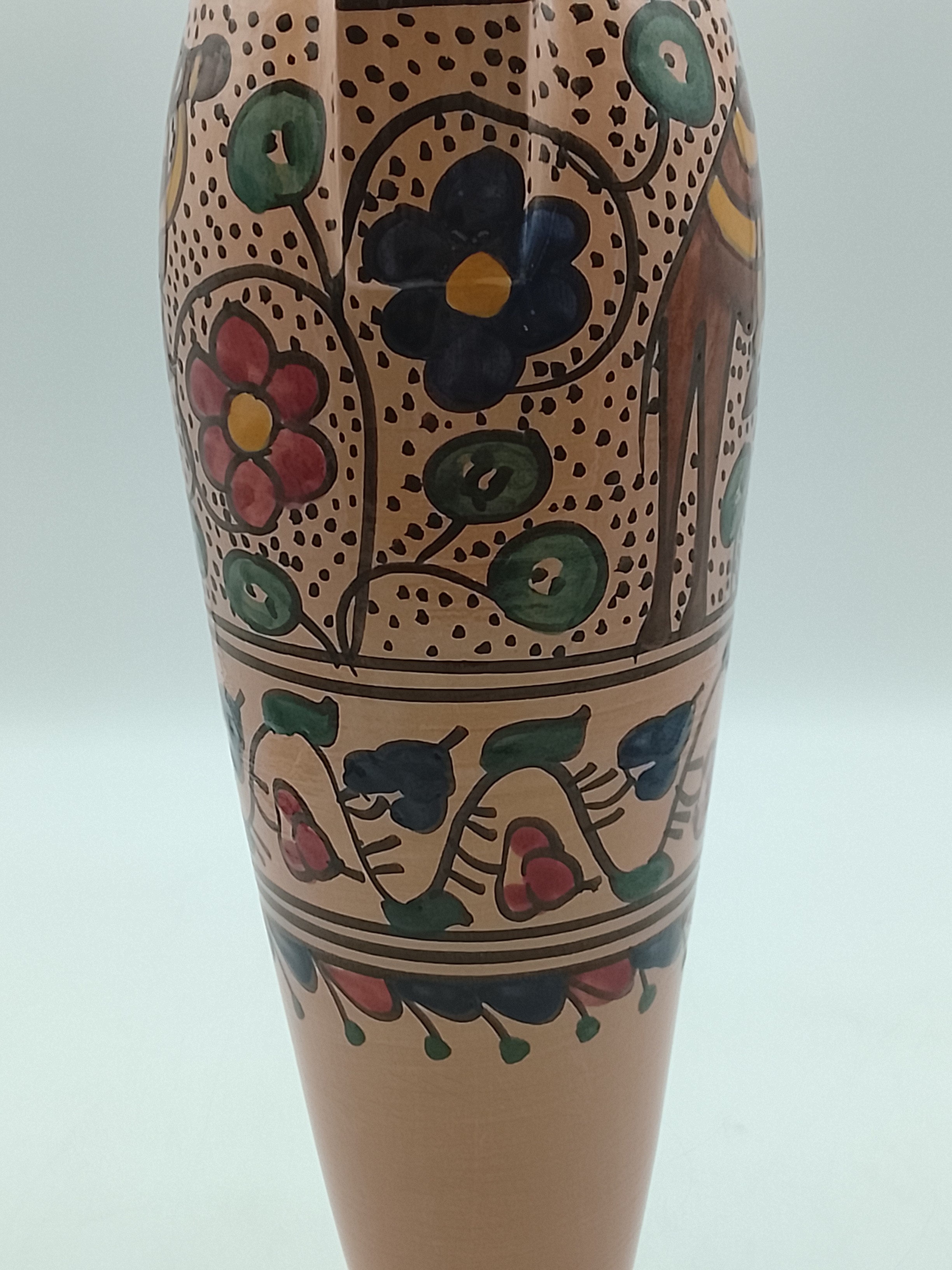 Voir photo 15 de Vase en poterie émaillé - Amphore style Orientale Vase en poterie émaillé - Amphore style Orientale Très bon état reconditionné photo 15