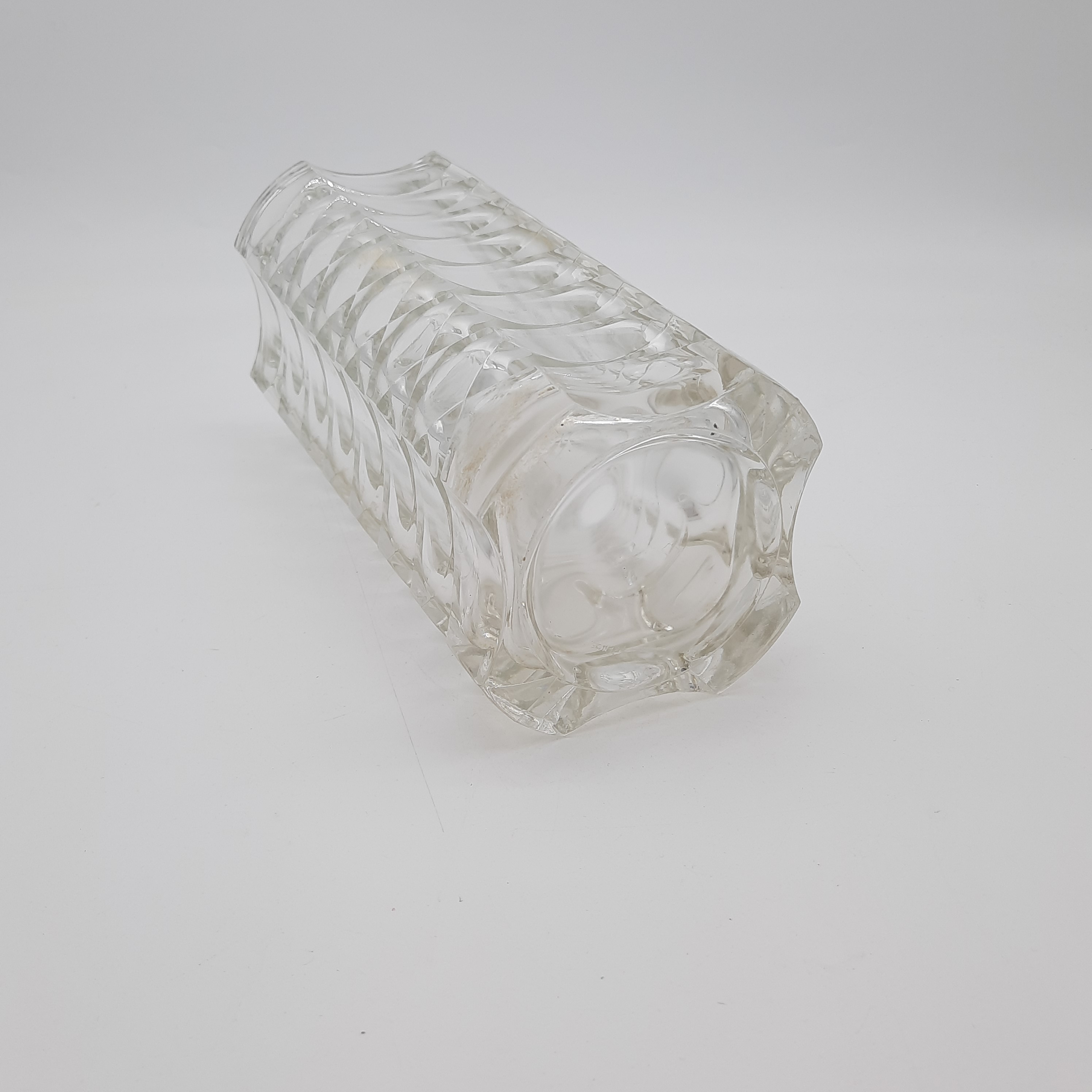Voir photo 3 de Vase en verre épais vintage Vase en verre épais vintage reconditionné photo 3