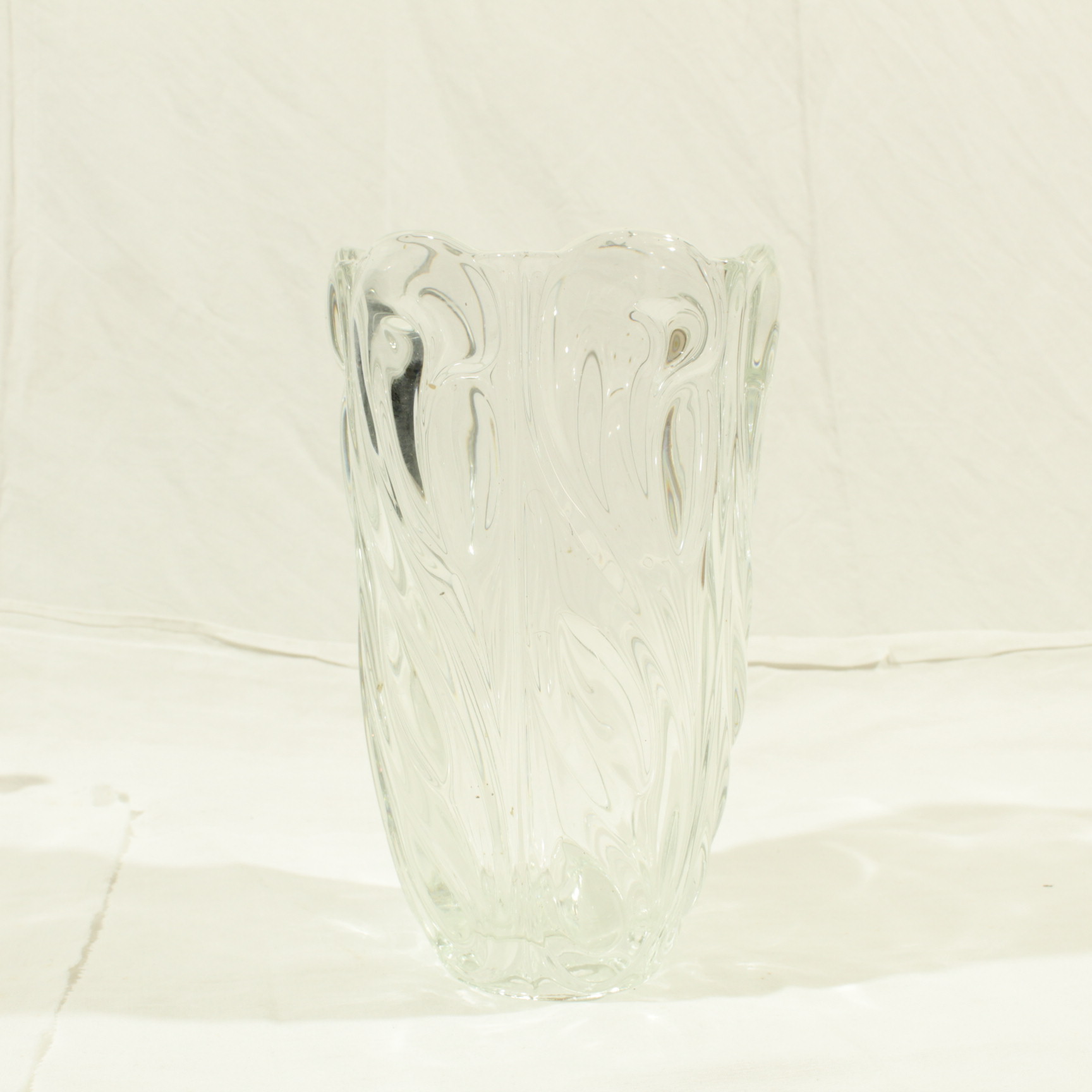 Voir photo 2 de Vase en verre Vase en verre Bon état reconditionné photo 2