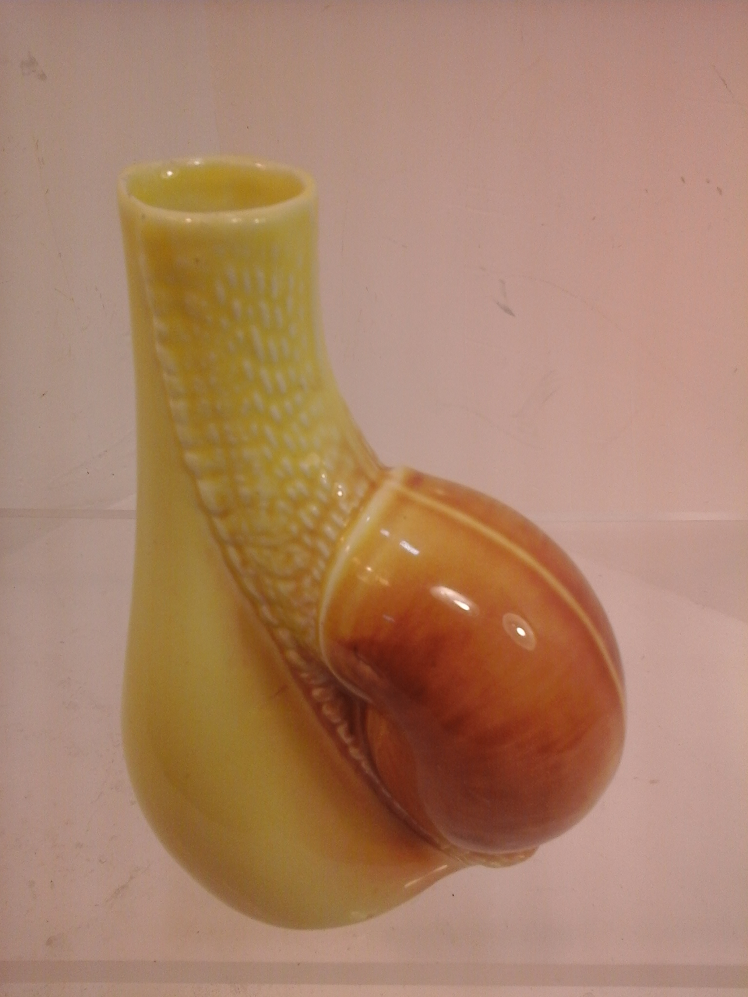 Voir photo 6 de Vase escargot ancien en barbotine Vase escargot ancien en barbotine Très bon état reconditionné photo 6