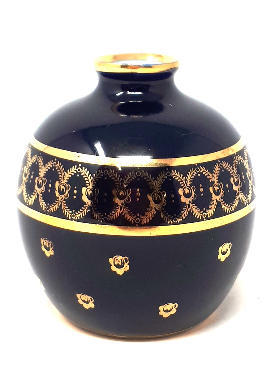 Voir photo 4 de Vase miniature porcelaine de limoges peint main Vase miniature porcelaine de limoges peint main reconditionné photo 4