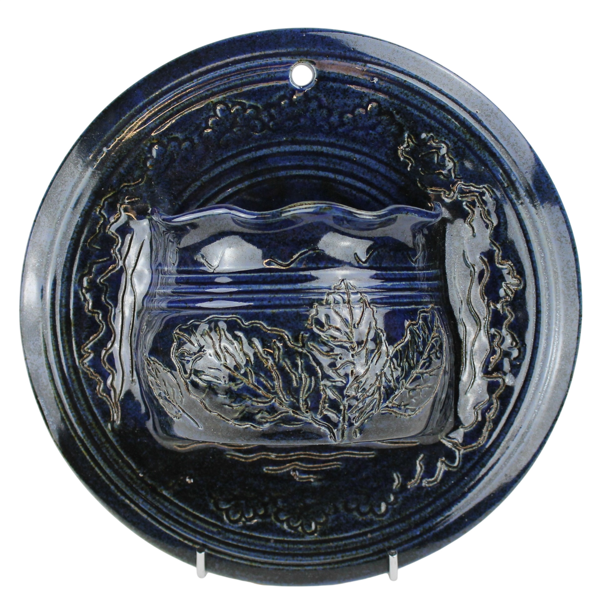Vase murale - Grès émaillé, Artisanat Très bon état - 20,00 € Vase murale - Grès émaillé, Artisanat Très bon état reconditionné disponible sur Label Emmaüs