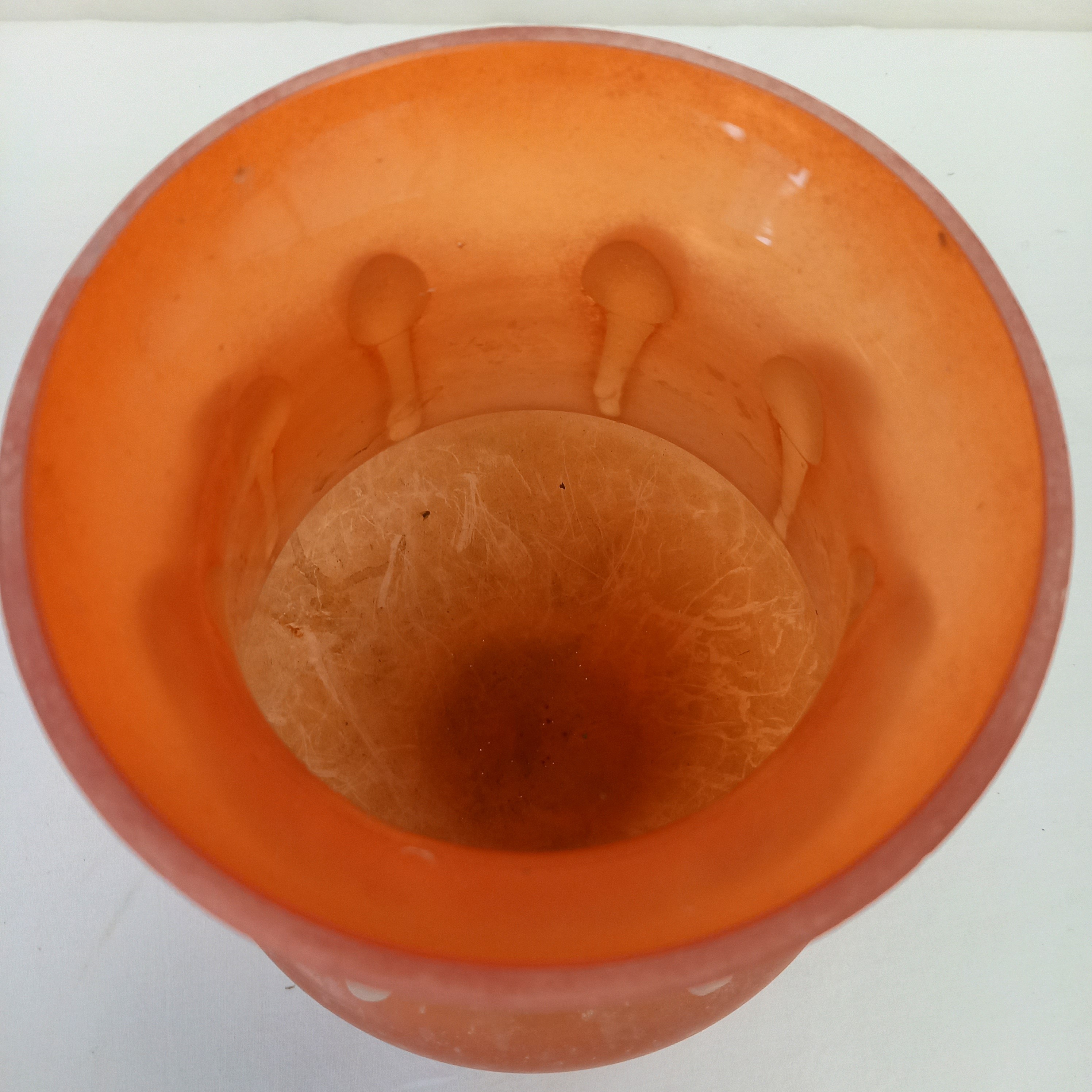 Voir photo 10 de Vase Murano Italie en verre soufflé Bouchée Vase Murano Italie en verre soufflé Bouchée Bon état reconditionné photo 10
