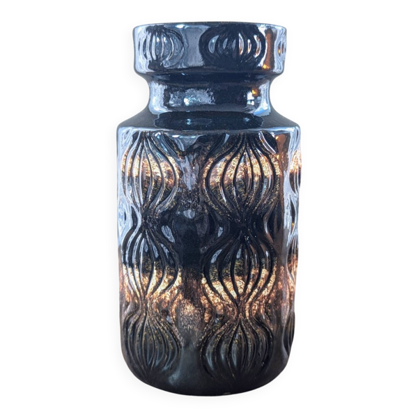 Vase Oignons West Germany Scheurich 285-18, brun noir Bon état reconditionné (offre indisponible)