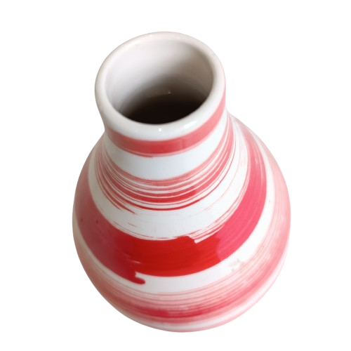 Voir photo 3 de Vase rouge et blanc: Px 3139 Vase rouge et blanc: Px 3139 reconditionné photo 3