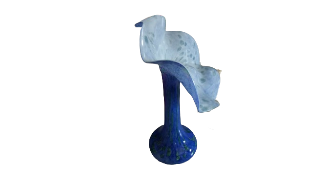Voir photo 2 de Vase Soliflore authentique - La Rochère (33 cm) Vase Soliflore authentique - La Rochère (33 cm) Bon état reconditionné photo 2