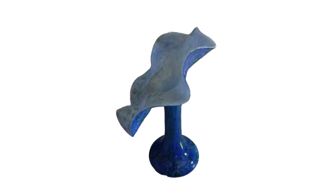 Voir photo 4 de Vase Soliflore authentique - La Rochère (33 cm) Vase Soliflore authentique - La Rochère (33 cm) Bon état reconditionné photo 4
