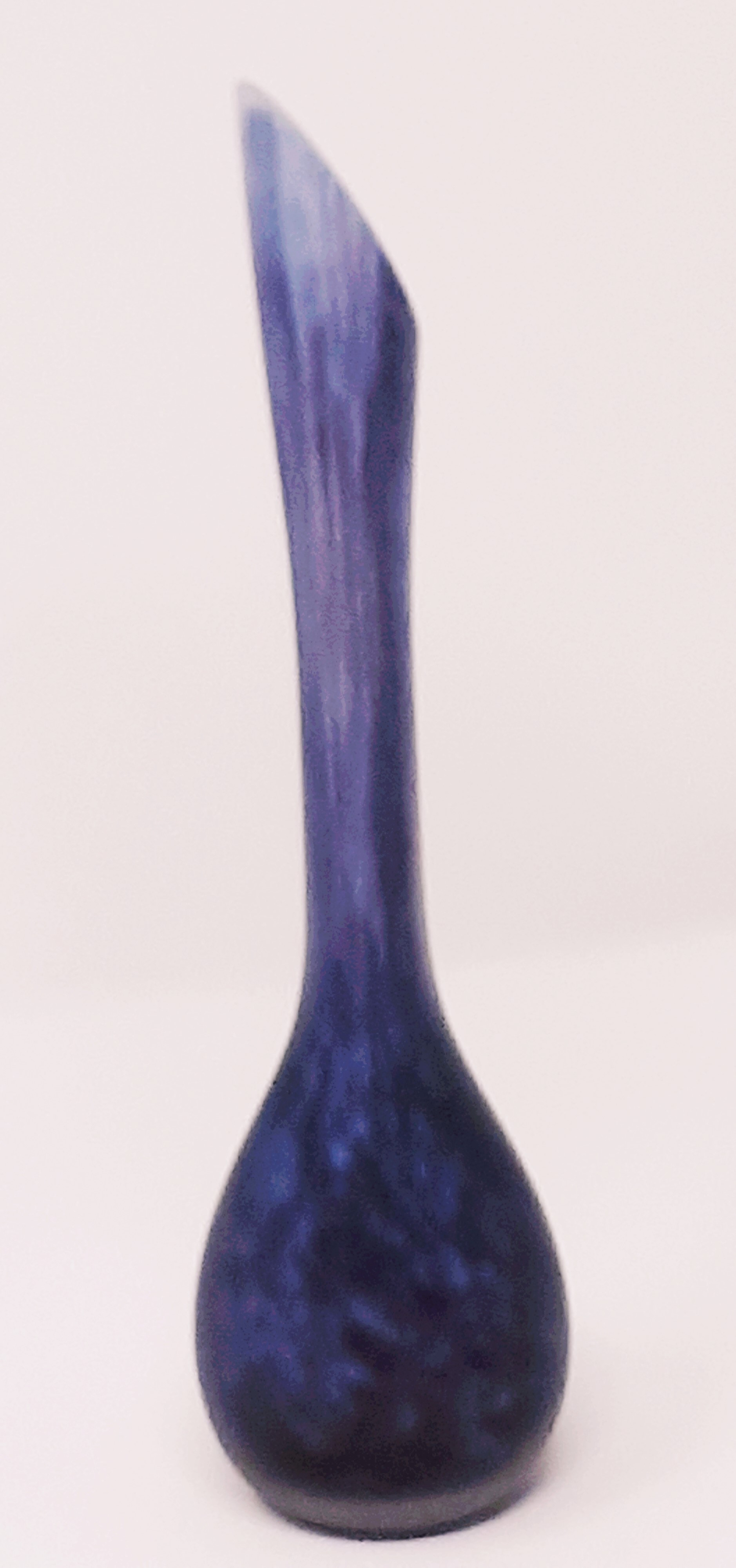 Voir photo 2 de Vase Soliflore verre soufflé Vase Soliflore verre soufflé État correct reconditionné photo 2